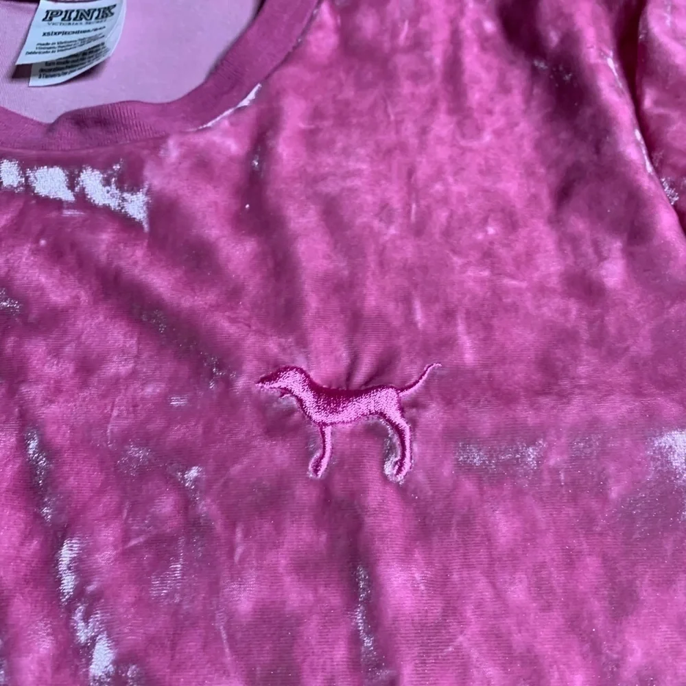 VS PINK Crushed Velour Top - Picture 3 of 5